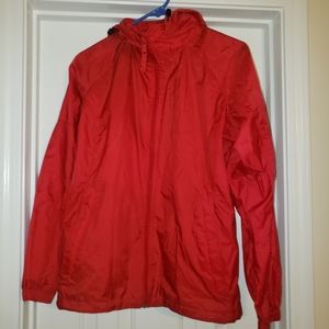 Red Columbia jacket / windbreaker